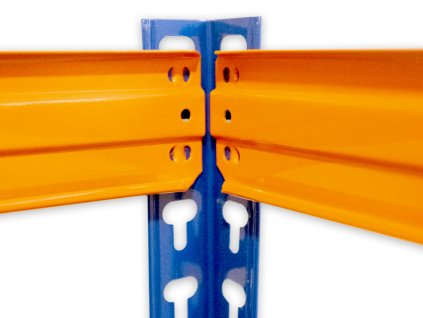 Ipari PROFI állványok 2160x1400x500 mm lakkozott 5-polc, teherbírás 2000 kg