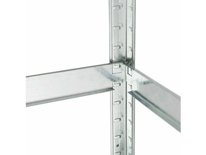2354 1 akcios csomag 10 darab salgo polc 1800x400x400 mm horganyzott 5 polc teherbiras 875 kg
