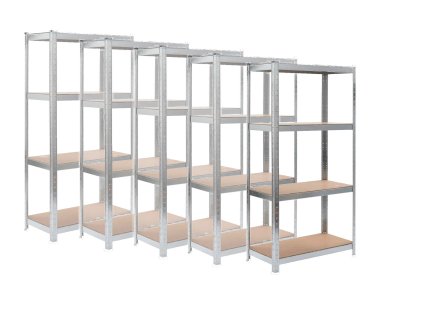 AKCIÓS, 5 DARABOS CSOMAG 1800x900x400 mm horganyzott 4-polc, teherbírás 700 kg