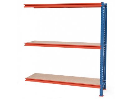 Végtelen ipari állvány 2000x2350x600 3-polc, teherbírás 2700 kg -hozzácsatolható állvány