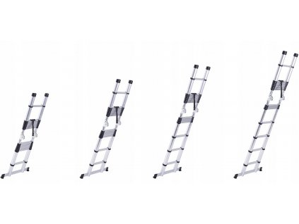 Teleszkópos létra 2x7 (4,4 m) + zsák