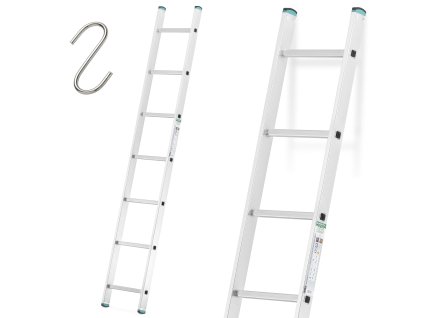 4058 egyreszes aluminium tamasztoletra 1x7 munkamagassag 3 4m