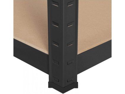 Lakkozott fém Salgó polc 2250×900×600 mm, 6 polcos, teherbírás 1050 kg