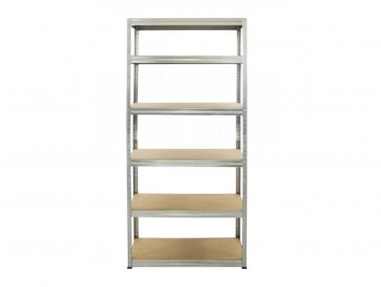 Horganyzott fém Salgó polc 2200×900×450 mm, 6 polcos, teherbírás 1050 kg