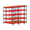 3683 3 akcios csomag 3 darab ipari profi salgo polc 2160x1400x500 mm lakkozott 5 polc teherbiras 2000 kg