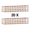 3788 2 akcios csomag 20 darab ipari profi salgo polc 1800x1800x700 mm lakkozott 4 polc teherbiras 1600 kg