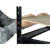 Lakkozott fém Salgó polc 1800×1600×450 mm, 4 polcos, teherbírás 1000 kg