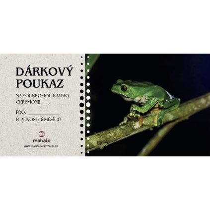 Dárkový voucher KAMBO indovidual