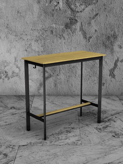 Stůl s deskou z masivního dubu