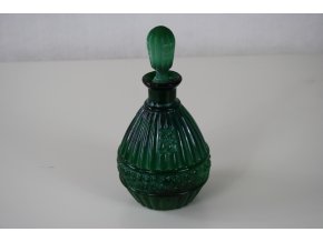 Flakon malachitové sklo (JADE)