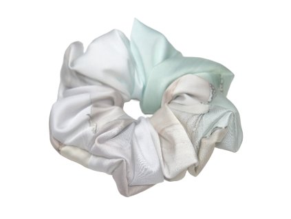 SATÉNOVÁ SCRUNCHIE - COTTON CANDY