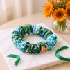 SLIM HEDVÁBNÁ SCRUNCHIE - MANDALA
