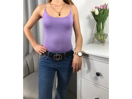 Tílko s úzkými ramínky Basic