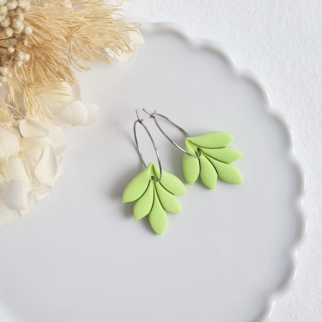 Mairi náušnice lístečky 07