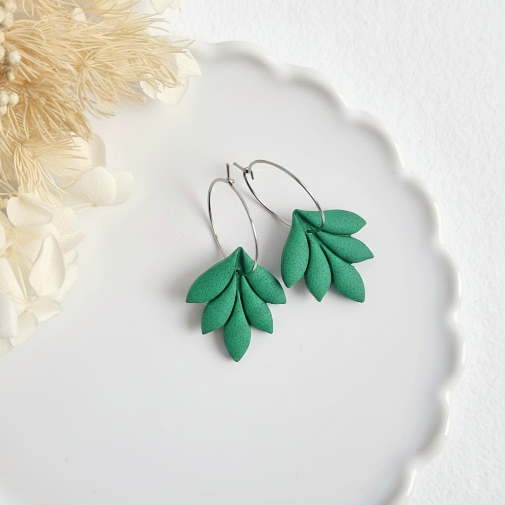 Mairi lístečky náušnice