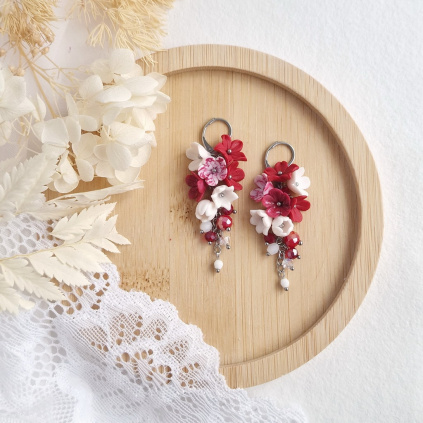 Mairi květinové náušnice 04