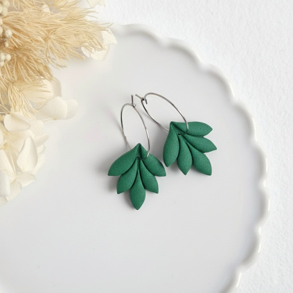 Mairi náušnice lístečky 17