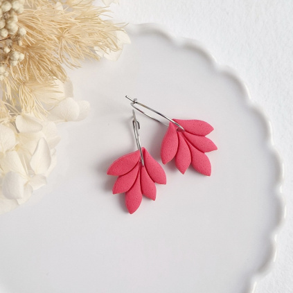 Mairi náušnice lístečky 09