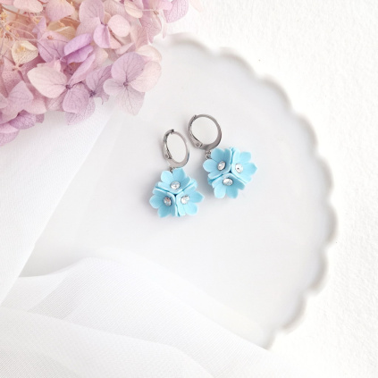 Mairi náušnice trojkvítky 1