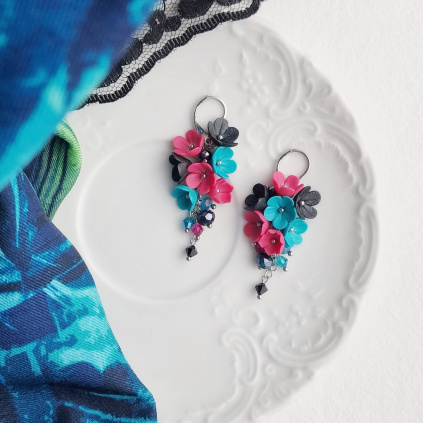 Mairi květinové náušnice