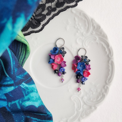 Mairi květinové náušnice 05