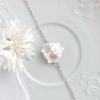 Mairi svatební náramek s květy 2