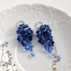 Mairi náušnice Rhiannon tmavě modré 2