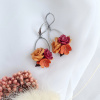 Mairi podzimní květinové náušnice 83