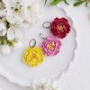 Mairi náušnice pivoňky 19