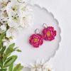 Mairi náušnice pivoňky 05
