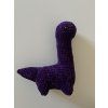 Dinosaurus Brontosaurus Fialový