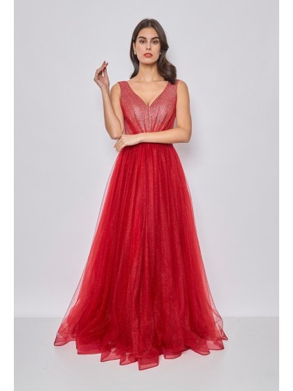 Dámské dlouhé společenské šaty  - 9287