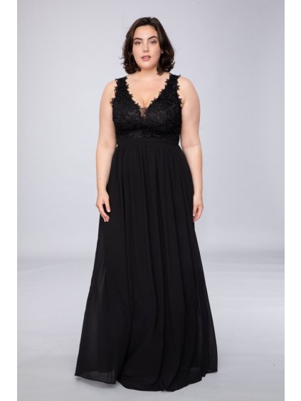 Dámské dlouhé společenské šaty 1327qs