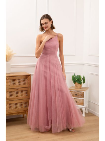 Dámské dlouhé společenské šaty 9438