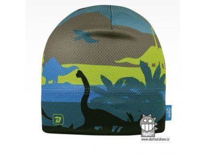 Funkční čepice dinosauři - Barevná
