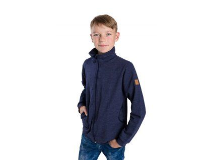 Dětská mikina melír - Modrá