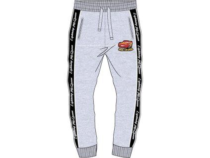 Dětské tepláky s auty - Šedé