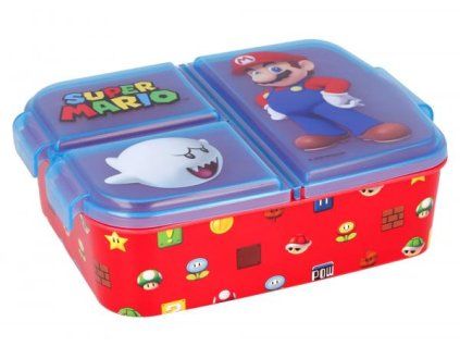 Box na svačinu Super Mario - Modrý