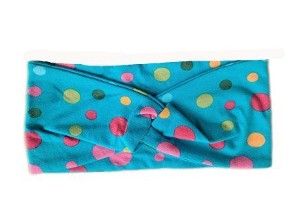 Čelenka puntík – 42 cm pro miminko