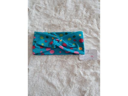 Čelenka puntík – 42 cm pro miminko