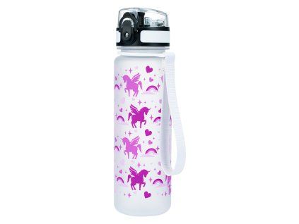 Dětská láhev Jednorožec 500 ml - Bílá