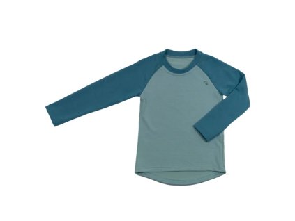 modalove tricko s dlouhym rukavem turquois