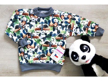 Mikina panda (Velikost 68)