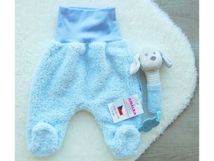 Chlupaté polodupačky modré (Velikost 56)