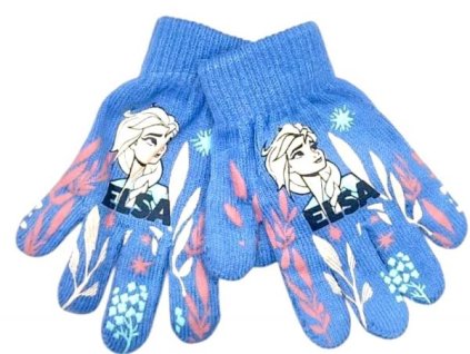 Rukavice frozen modré (Velikost uni)
