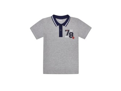 Tričko polo (Velikost 140, Barva šedá)