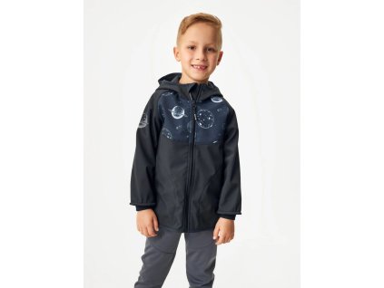 Softshellová bunda zateplená planety (Velikost 80-86)