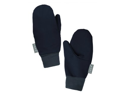 Softshellové rukavice modročerné (Velikost S)