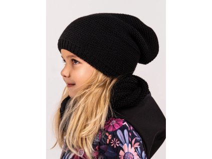 Zimní čepice černá (Velikost S)