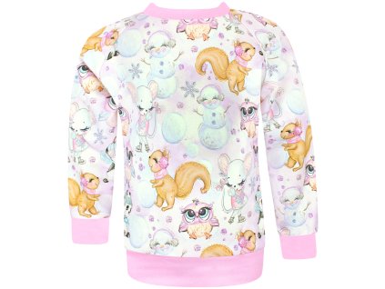 Mikina zvířátka na ledě (Velikost 86-92)